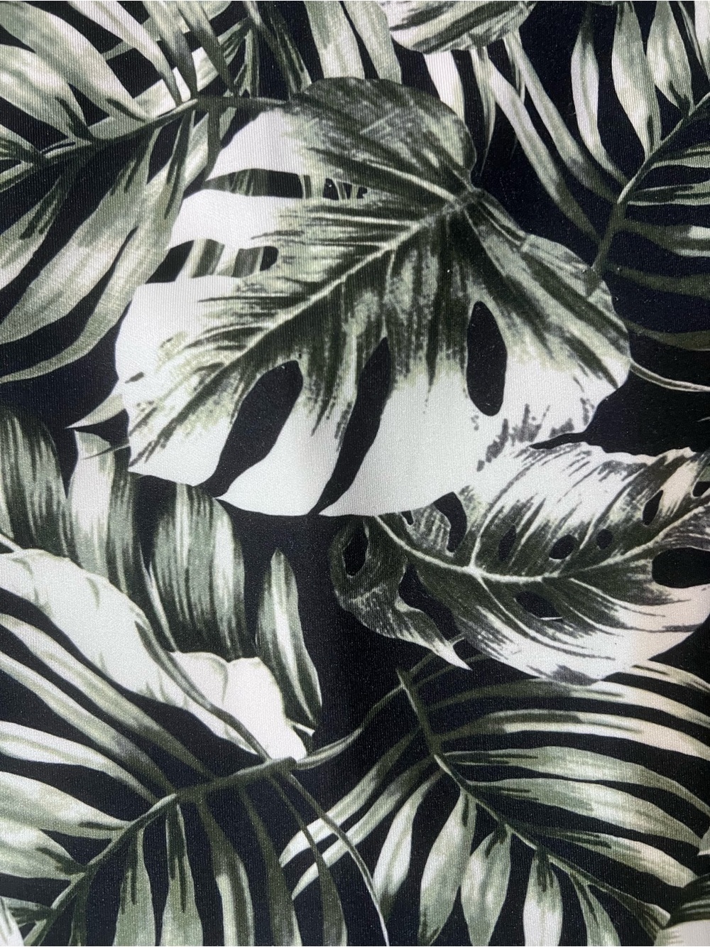 Forever 21 Tropical Palm Leaf Print High Waisted Pencil Midi Skirt Size M NWOT - Picture 4 of 4
